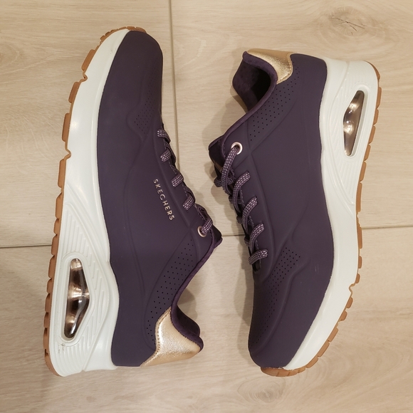 Skechers Street Shimmer Away Sneakers Sz 7.5 - Picture 13 of 13